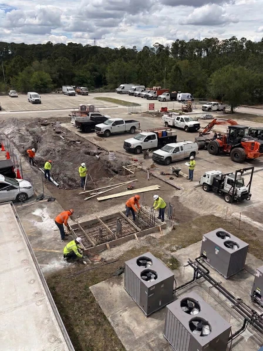 NGC General Contractors crew at work